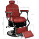 Barberské kreslo Vito bordové Barberské kreslo Vito bordové