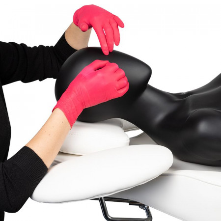 Kozmetické kreslo na aplikovanie rias Ivette biele