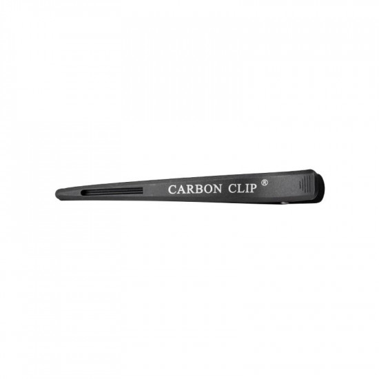 Kadernícke klipsy do vlasov Carbon E-15 čierne 11,5 cm, 6 ks