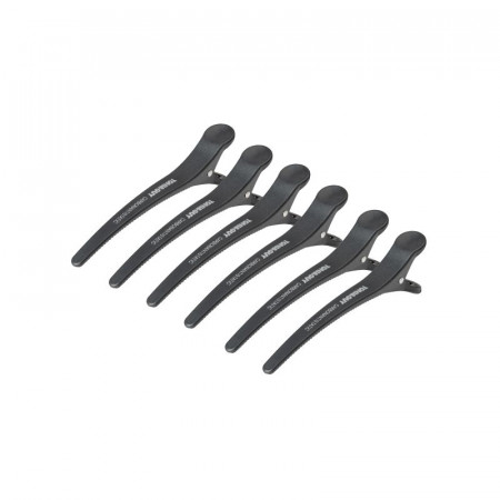 Kadernícke klipsy do vlasov Toni&Guy e-32 čierne 11,5 cm, 6 ks 