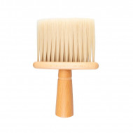 Barberská kefa drevená krátka 