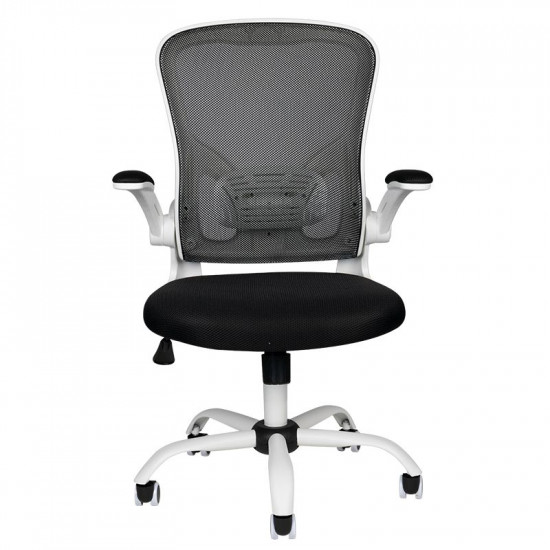 Kancelárska stolička Comfort 73 bieločierna