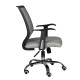 Kancelárska stolička Eco comfort 02 čiernošedá