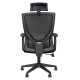 Kancelárska stolička Max Comfort 32 H čierna