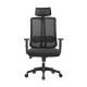 Kancelárska stolička Max Comfort 5h H čierna