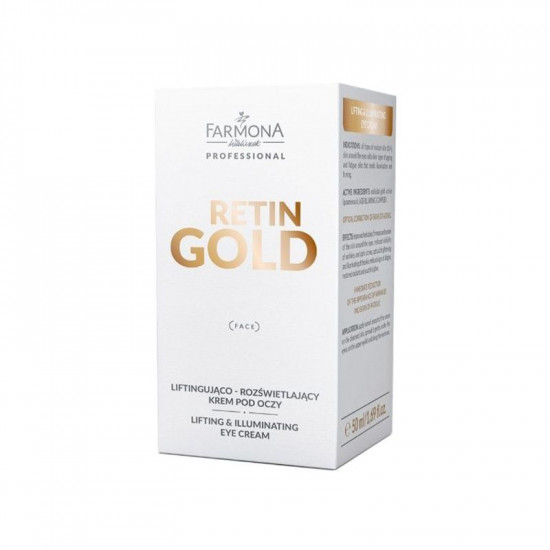 Farmona Retin Gold liftingujúco - rozjasňujúci krém pod oči 50 ml
