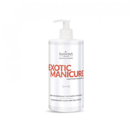 Farmona Exotic Manicure regeneračný krém na ruky a nechty 500 ml