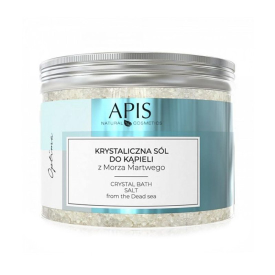 Apis Optima Kryštálová soľ do kúpeľa z Mŕtveho mora 500 g Apis Optima Kryštálová soľ do kúpeľa z Mŕtveho mora 500 g