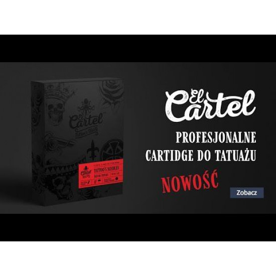 Cartridge na tetovanie El Cartel 1201 RL (round liner) 0.35 mm 10 ks Cartridge na tetovanie El Cartel 1201 RL (round liner) 0.35 mm 10 ks