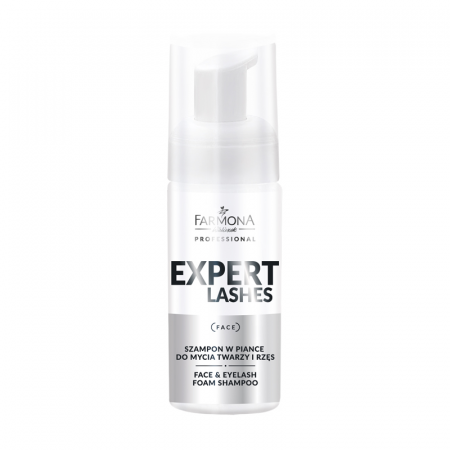 Farmona Expert Lashes penový šampón na umývanie tváre a mihalníc 100 ml