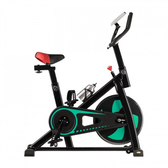 Spiningový tréningový bicykel Magneto 20 čierno-zelený