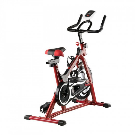 Spiningový tréningový bicykel Magneto 06 červený
