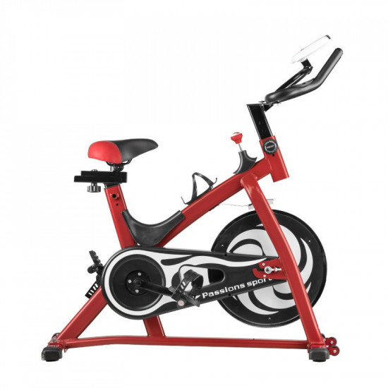 Spiningový tréningový bicykel Magneto 06 červený