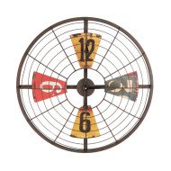 Dekoračné nástenné hodiny Ventilátor