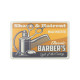 Ceduľa Barbershop B 001