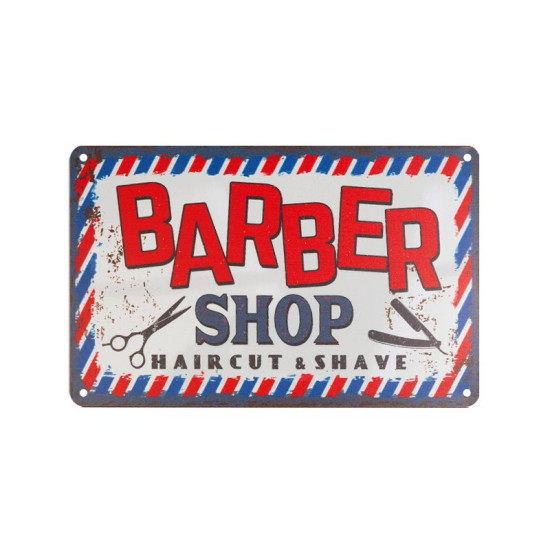 Ceduľa Barbershop B 002