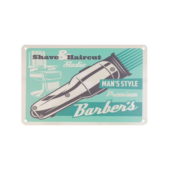 Ceduľa Barbershop B 004