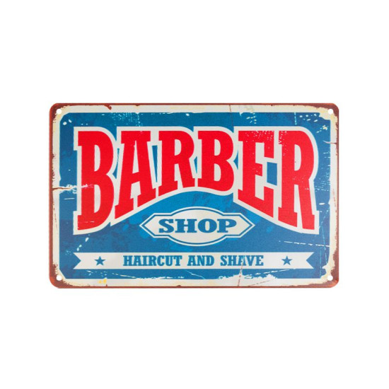 Ceduľa Barbershop B 006