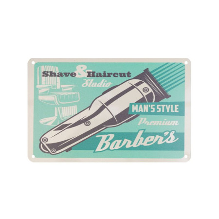 Ceduľa Barbershop B 007