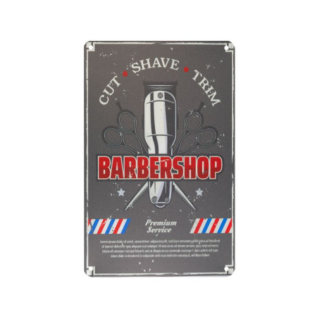 Ceduľa Barbershop B 028