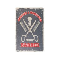 Ceduľa Barbershop B 064