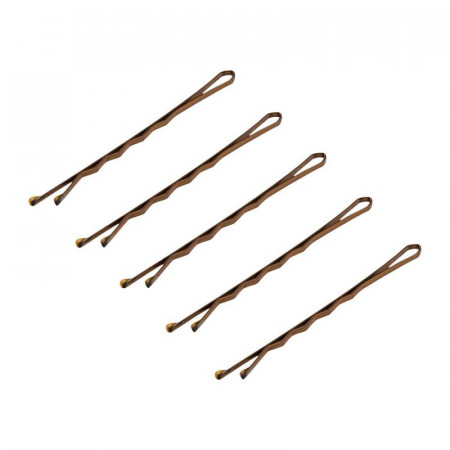 Kadernícke sponky do vlasov E-57 120 ks 5,6 cm zlaté