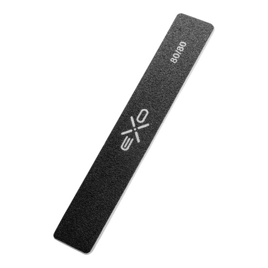 Exo pilník na nechty široký rovný 80/80 10 ks Exo pilník na nechty široký rovný 80/80 10 ks