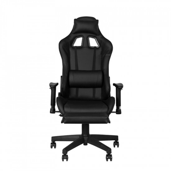 Herná stolička Premium 557 s podnožkou čierna Herná stolička Premium 557 s podnožkou čierna