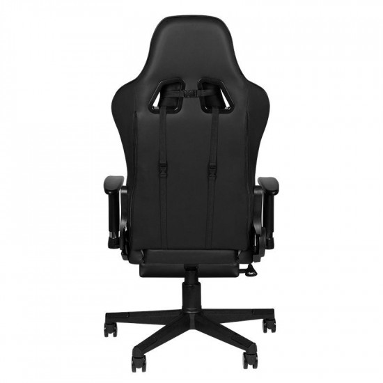 Herná stolička Premium 557 s podnožkou čierna Herná stolička Premium 557 s podnožkou čierna