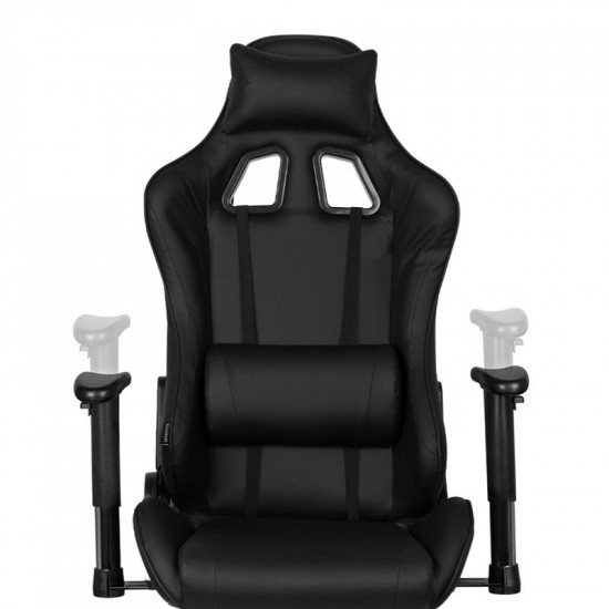 Herná stolička Premium 557 s podnožkou čierna Herná stolička Premium 557 s podnožkou čierna
