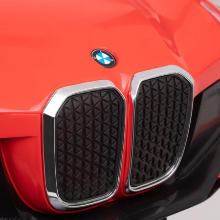 Detské kadernícke kreslo autíčko BMW červené