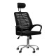 Kancelárska stolička QS 02 čierna