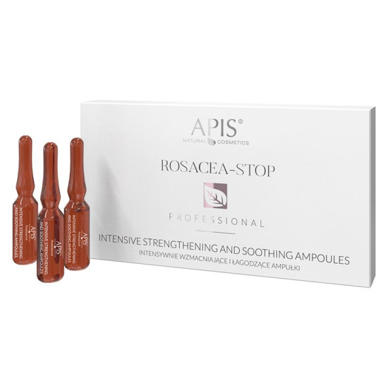 Apis Rosacea - Stop intenzívne posilňujúce a upokojujúce ampulky 10x3 ml