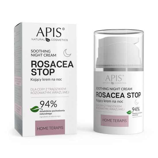 Apis Rosacea - Stop home terapis upokojujúci krém na noc 50 ml