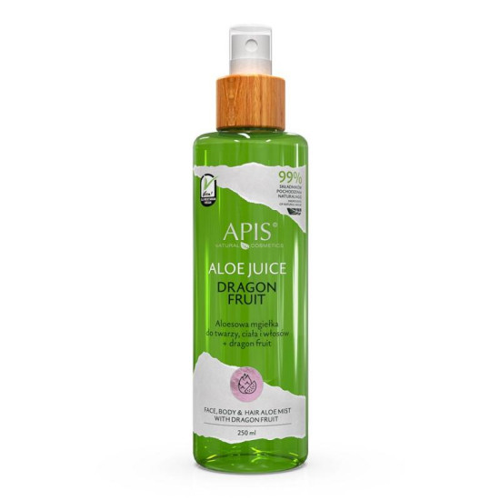 Apis Natural Aloe Vera hmla na tvár, telo a vlasy s dračím ovocím 250 ml