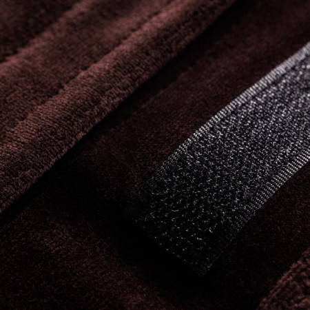 Kozmetická čelenka zamatová hnedá Kozmetická čelenka zamatová hnedá