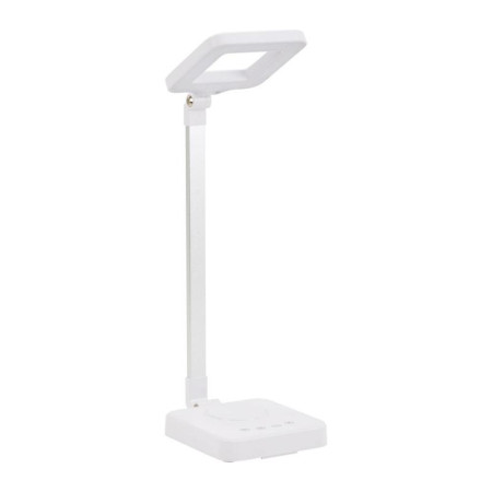 LED lampa na stôl Elegante Square 804 biela