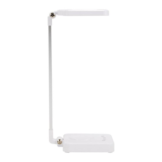 LED lampa na stôl Elegante Square 804 biela