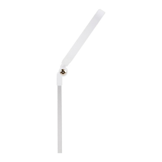 LED lampa na stôl Elegante Square 804 biela