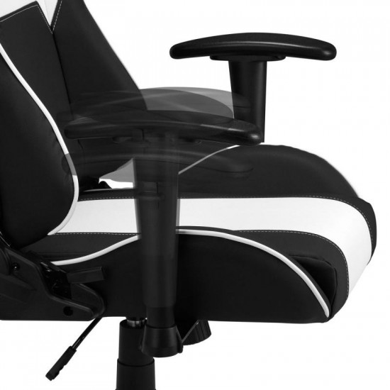 Herná stolička Dark čiernobiela