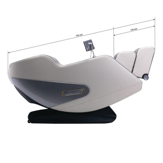 Sakura masážne kreslo Comfort plus 806 šedé Sakura masážne kreslo Comfort plus 806 šedé