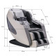 Sakura masážne kreslo Comfort plus 806 šedé Sakura masážne kreslo Comfort plus 806 šedé
