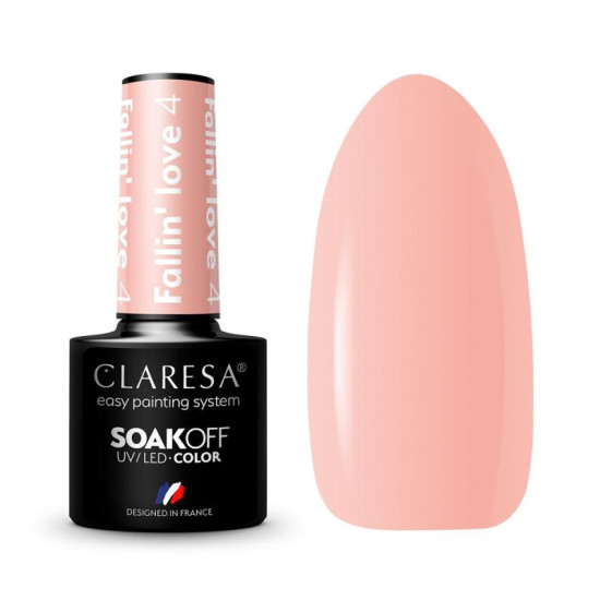 Claresa gél lak na nechty Fallin'Love 4 - 5 g Claresa gél lak na nechty Fallin'Love 4 - 5 g