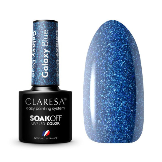 Claresa gél lak na nechty galaxy blue 5 g Claresa gél lak na nechty galaxy blue 5 g