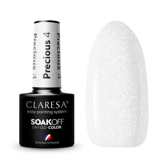 Claresa gél lak na nechty Precious PS4 5 ml Claresa gél lak na nechty Precious PS4 5 ml