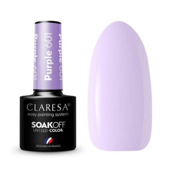 Claresa gél lak na nechty Purple 601 5g