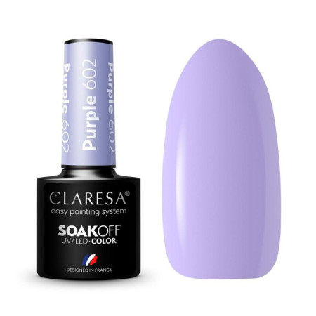 Claresa gél lak na nechty purple 602 5g