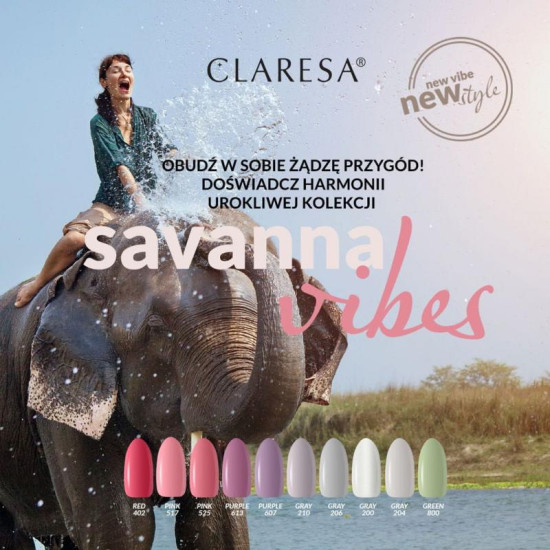 Claresa gél lak na nechty purple 613 5g Claresa gél lak na nechty purple 613 5g