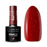 Claresa gél lak na nechty red 431 5 g