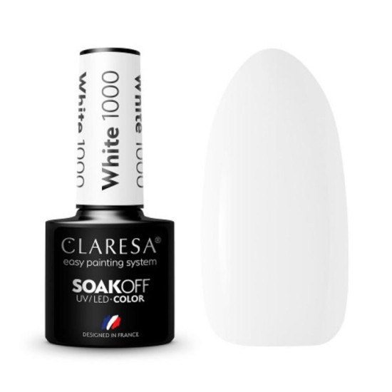 Claresa gél lak na nechty white 1000 5 g